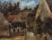 Paul Cezanne Crossroad of the rue Remy USA oil painting artist